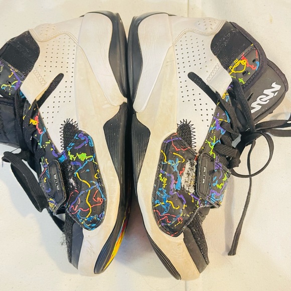 The Jordan Zion 2 (GS) Noah boys youth black white multi sneakers shoes - Picture 2 of 12